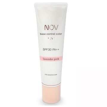 NOV(ノブ) ベースコントロールカラー UV （化粧下地） SPF30・PA++ 30g #ラベンダーピンク