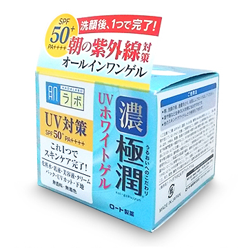 ロート製薬 肌ラボ 極潤 UV ホワイトゲル SPF50+/PA++++ 100g