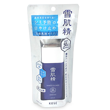 コーセー 雪肌精 ホワイト UV ミルク SPF50+/PA++++ 60g