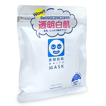 石澤研究所 透明白肌 ホワイトマスク N (シートマスク) 10枚入り