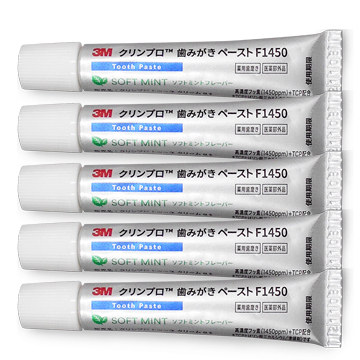 3M クリンプロ 歯みがき ペースト F1450 【ミニチュア】 8g×5 (歯科用・医薬部外品) #ソフトミント