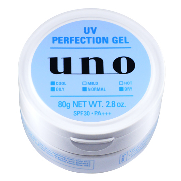 資生堂 uno (ウーノ) UV パーフェクションジェル ジェルクリーム （日中用） SPF30・PA+++ 80g（医薬部外品）