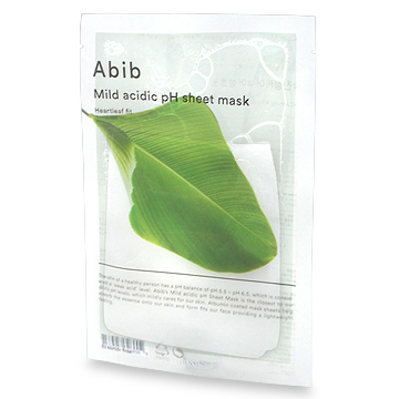 Abib (アビブ) Mild acidic pH シートマスク 30ml #ハートリーフフィット