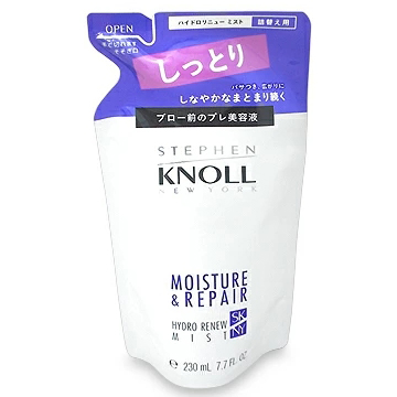 コーセー スティーブンノル ハイドロリニュー ミスト モイスチュアリペア (洗い流さないヘアトリートメント) レフィル 230ml