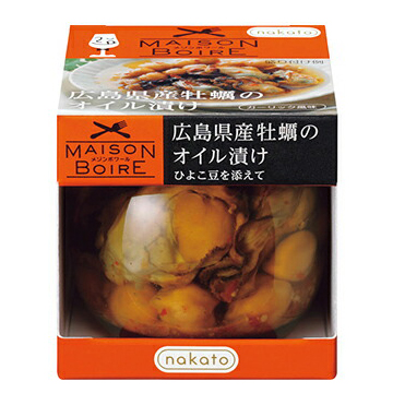 MAISON BOIRE(メゾンポワール) 広島県産牡蠣のオイル漬け ひよこ豆を添えて 90g