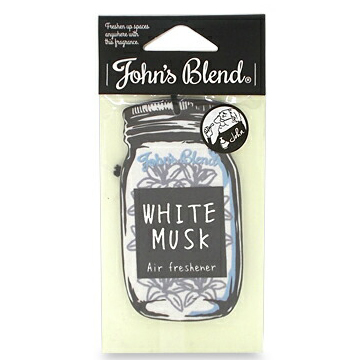 John's Blend (ジョンズ ブレンド) WHITE MUSK ホワイトムスク エアーフレッシュナー