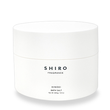 SHIRO (シロ) ヒノキ バスソルト (入浴用化粧品) 400g