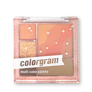 color gram(カラーグラム) マルチ キューブ パレット #02 ロマンチック キューブ