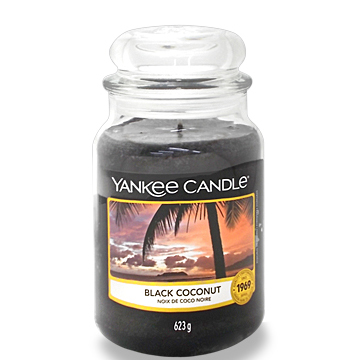 YANKEECANDLE（ヤンキーキャンドル） ジャー L 623g #ブラック ココナッツ