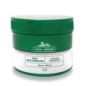 VT COSMETICS シカ マイルドトナー パッド 60枚入り