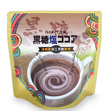 KENSHOKU OKINAWA 黒糖塩ココア 150g