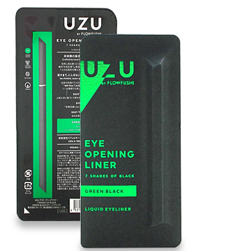 フローフシ UZU (ウズ) アイ オープニング ライナー (アイライナー) 0.55ml #グリーンブラック
