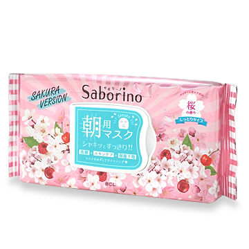 Saborino（サボリーノ） 目ざまシート 桜の香り 28枚入り 【限定】