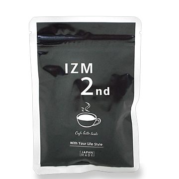 IZM (イズム) 2nd 携帯型酵素 サプリメント (コーヒーラテテイスト) 27g