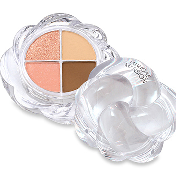 MUZIGAE MANSION（ムジゲマンション) ツイスト ポッド アイパレット #02 RICH CORAL