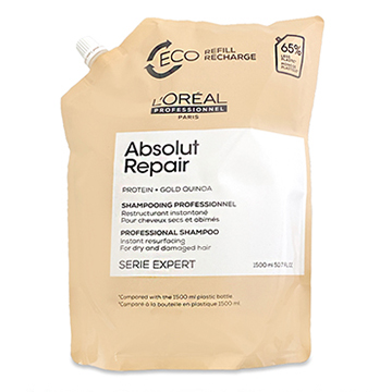 【並行輸入品】 ロレアル プロフェッショナル セリエ エクスパート アブソルートR. ゴールド シャンプー 1500ml レフィル