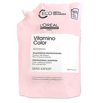 【並行輸入品】 ロレアル プロフェッショナル セリエ エクスパート ビタミノカラー シャンプー 1500ml レフィル