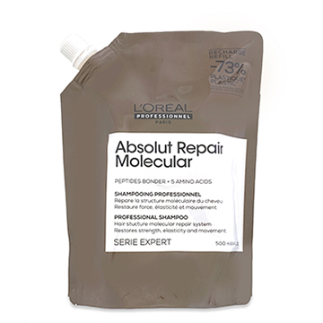 【並行輸入品】 ロレアル プロフェッショナル セリエ エクスパート アブソルート R モレキュラー プロフェッショナル シャンプー 500ml レフィル